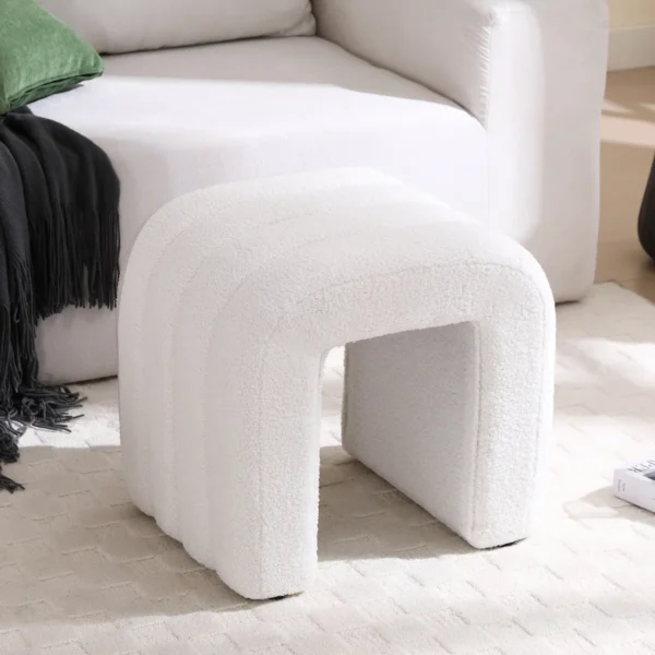 Tufted Cloud Ottoman - Wide Comfort Design