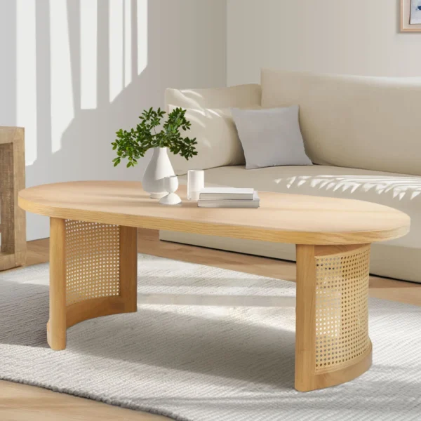 The Riviera Weave Cocktail Table