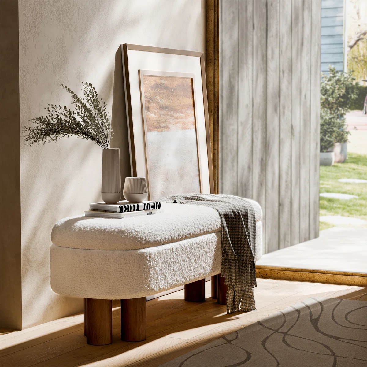 Joddie+Upholstered+Flip+Top+Storage+Bench+with+Solid+Wood+Leg-530885952 (2) Ovi Panda Storage Bench - Image 1