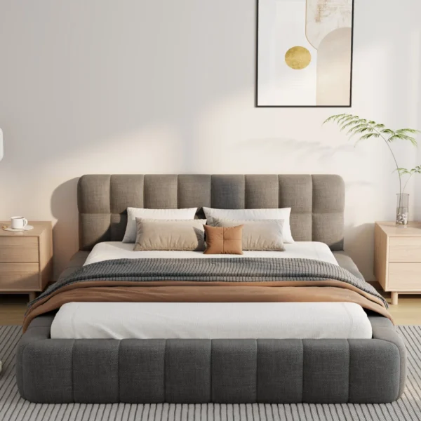 The Nolita Upholstered Platform Bed