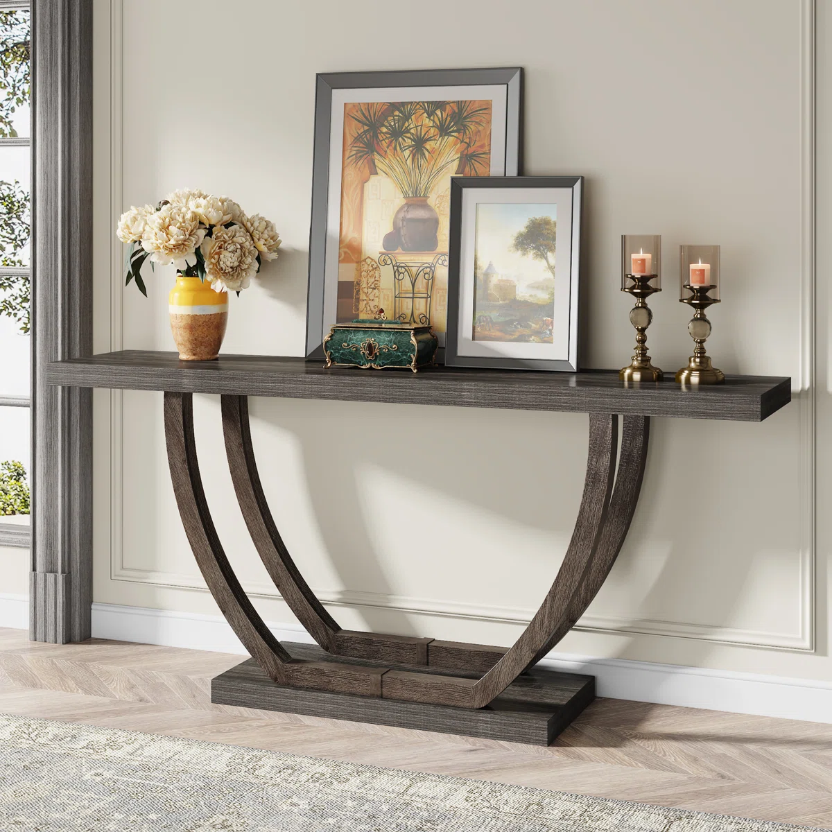 Rahmel+62.99_+Long+Console+Table,+Industrial+Entryway+Table-319710785 Elistra Console Table - Image 1