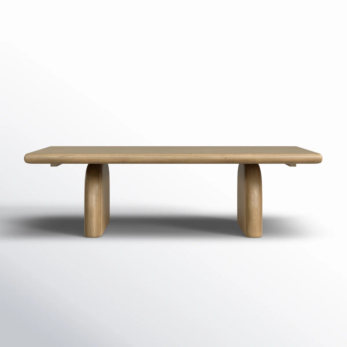 Fen+Solid+Wood+Top+Single+Coffee+Table The Driftwood Current Coffee Table - Image 1