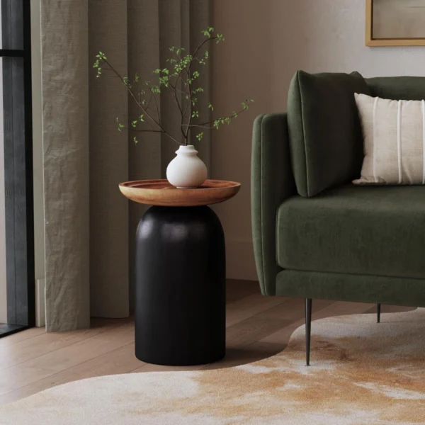 The Zenith Grain Side Table
