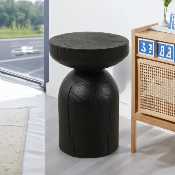 The Kuro Kintsugi Side Table