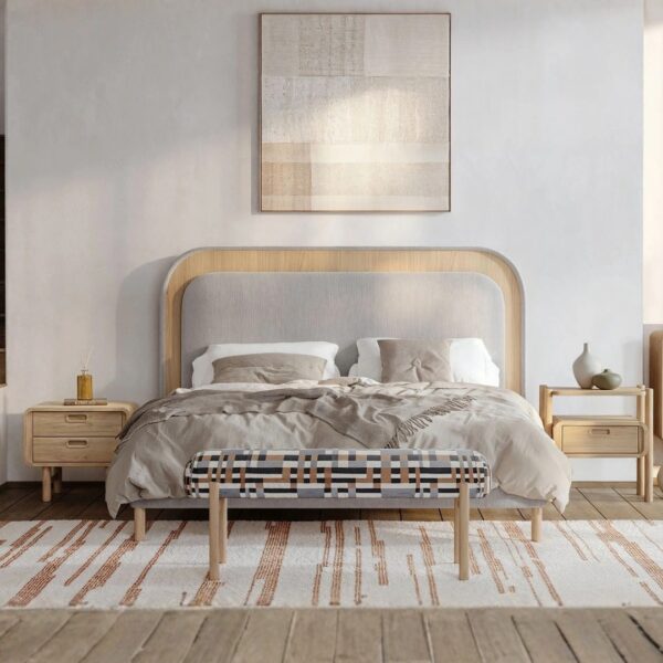 Norden Oak Platform Bed